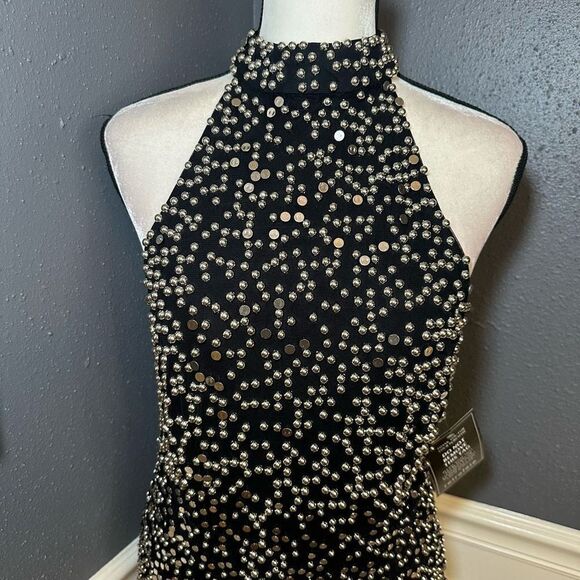 Retrofete Olivia Sequin Ombré Mini Dress - Picture 5 of 11